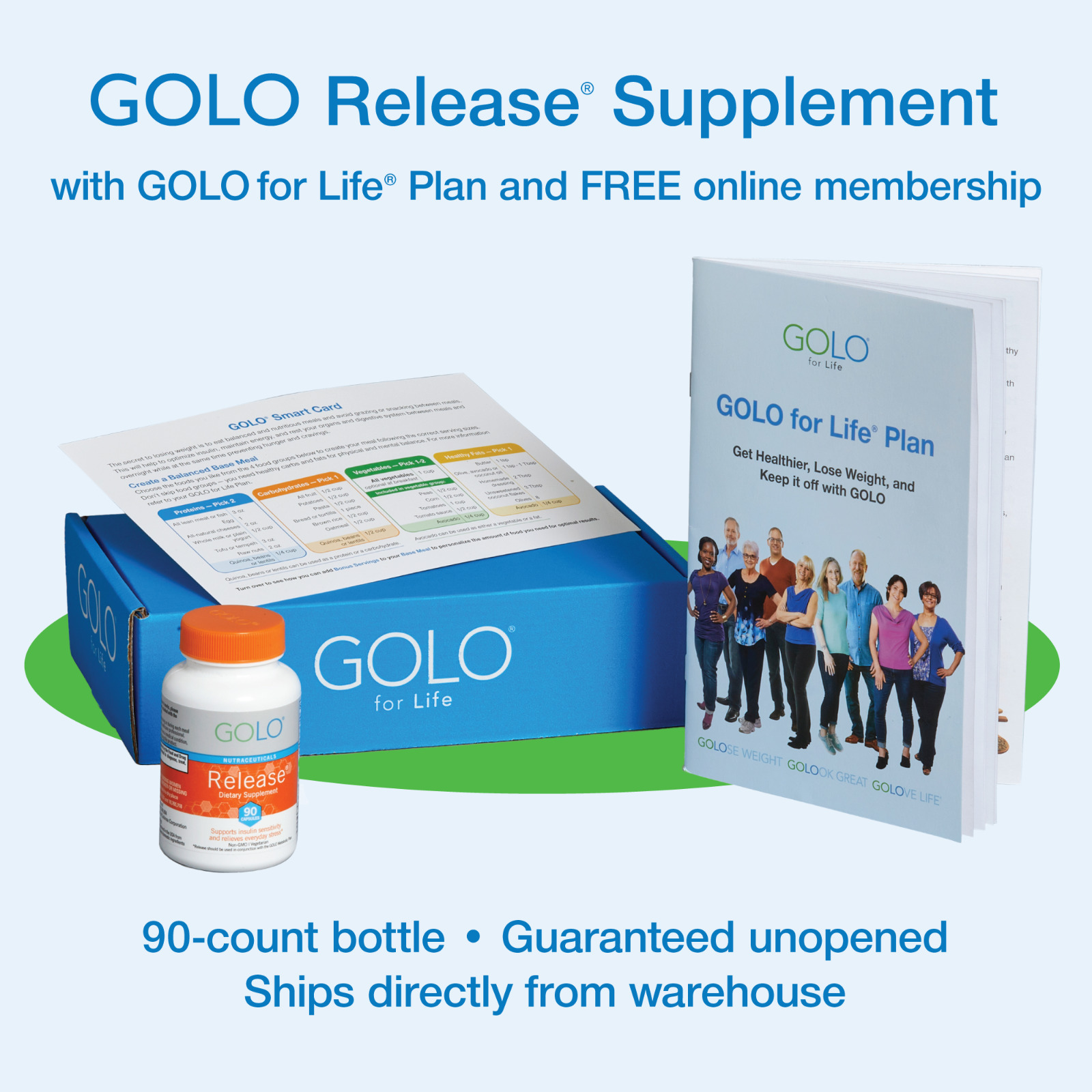 GOLO for Life Plan with Release Supplement Kit