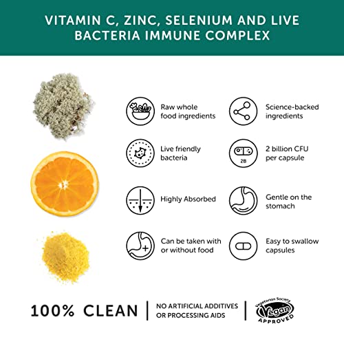 Together Health Immune Complex – Vitamin C, Zinc, Selenium 30 Veggie Caps