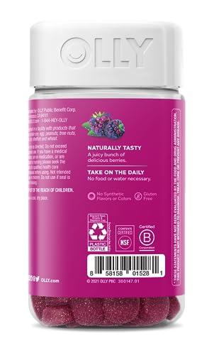 OLLY Berry Probiotic Gummies, 80 Count