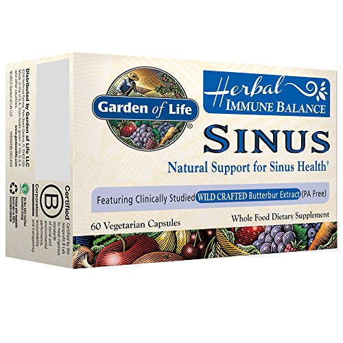 Garden of Life Sinus Support with Herbs and Vitamins