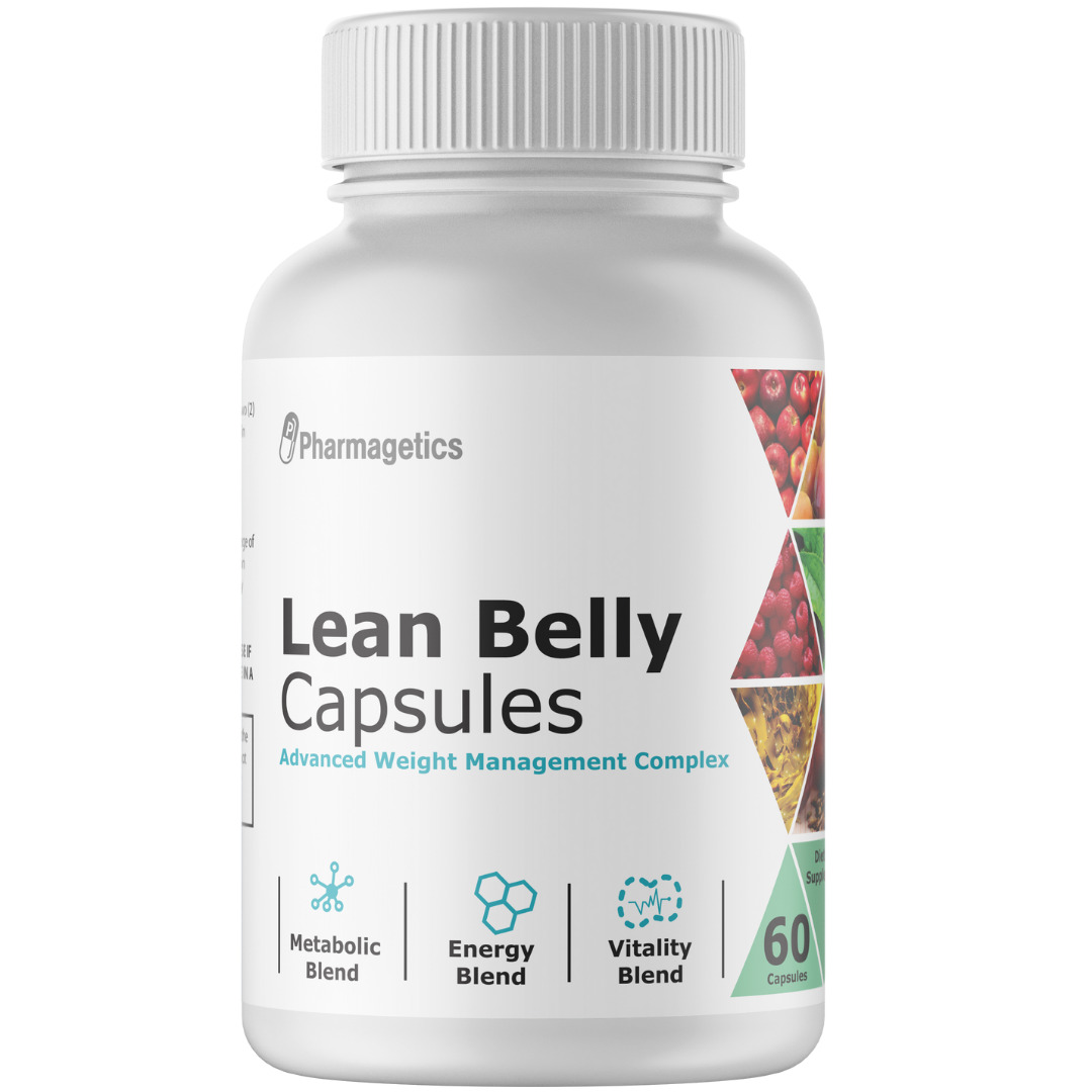 Lean Belly Capsules for Weight Management - 60 Count