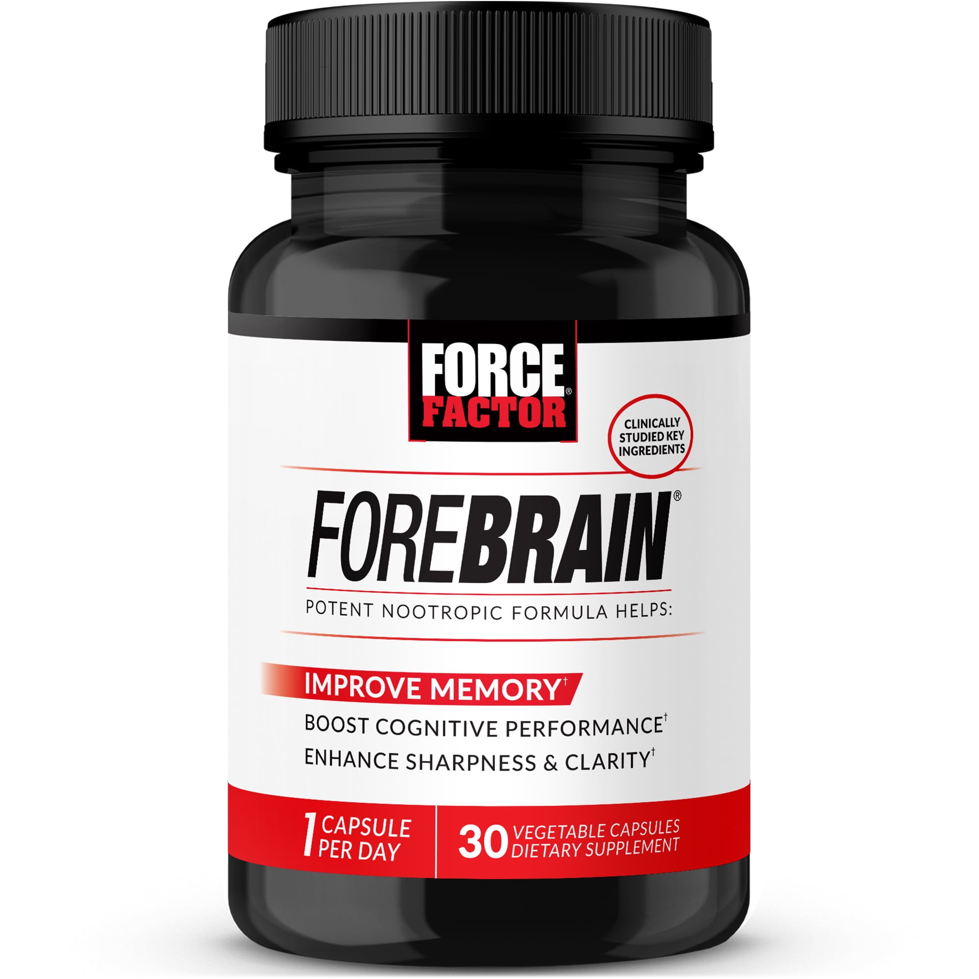 Force Factor Forebrain Memory Support Supplement, 30 Caps