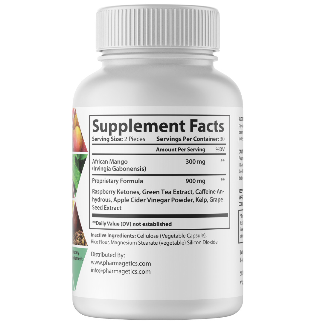 Lean Belly Capsules for Weight Management - 60 Count