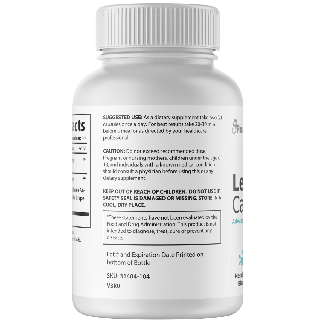 Lean Belly Capsules for Weight Management - 60 Count