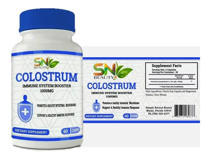 Colostrum 1000 mg for Immune Support