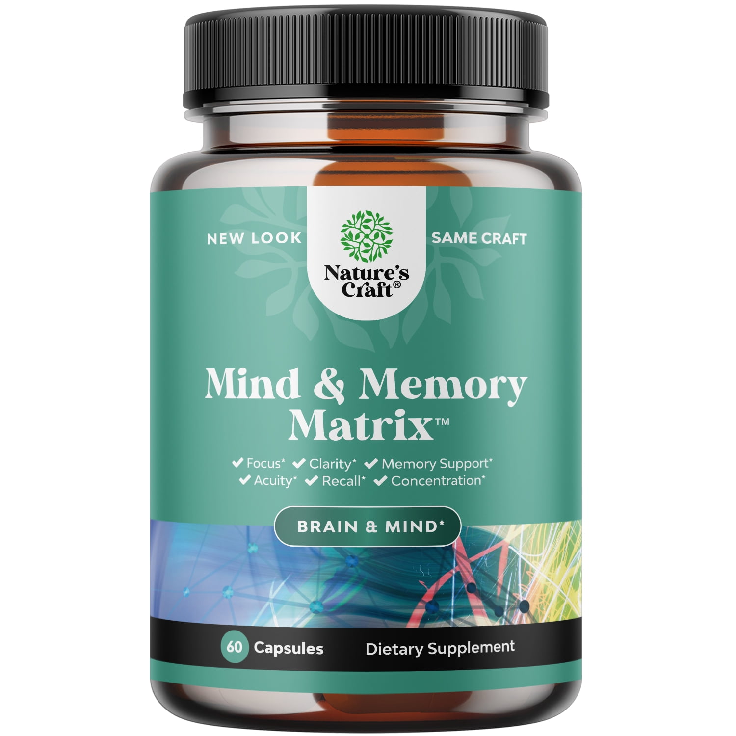 Brain Boosting Supplement for Memory and Focus