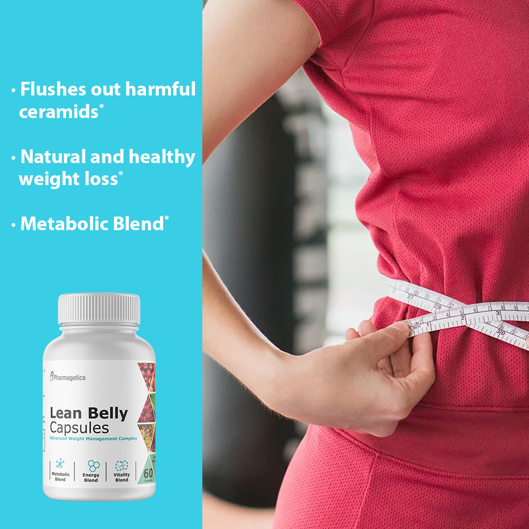 Lean Belly Capsules for Weight Management - 60 Count