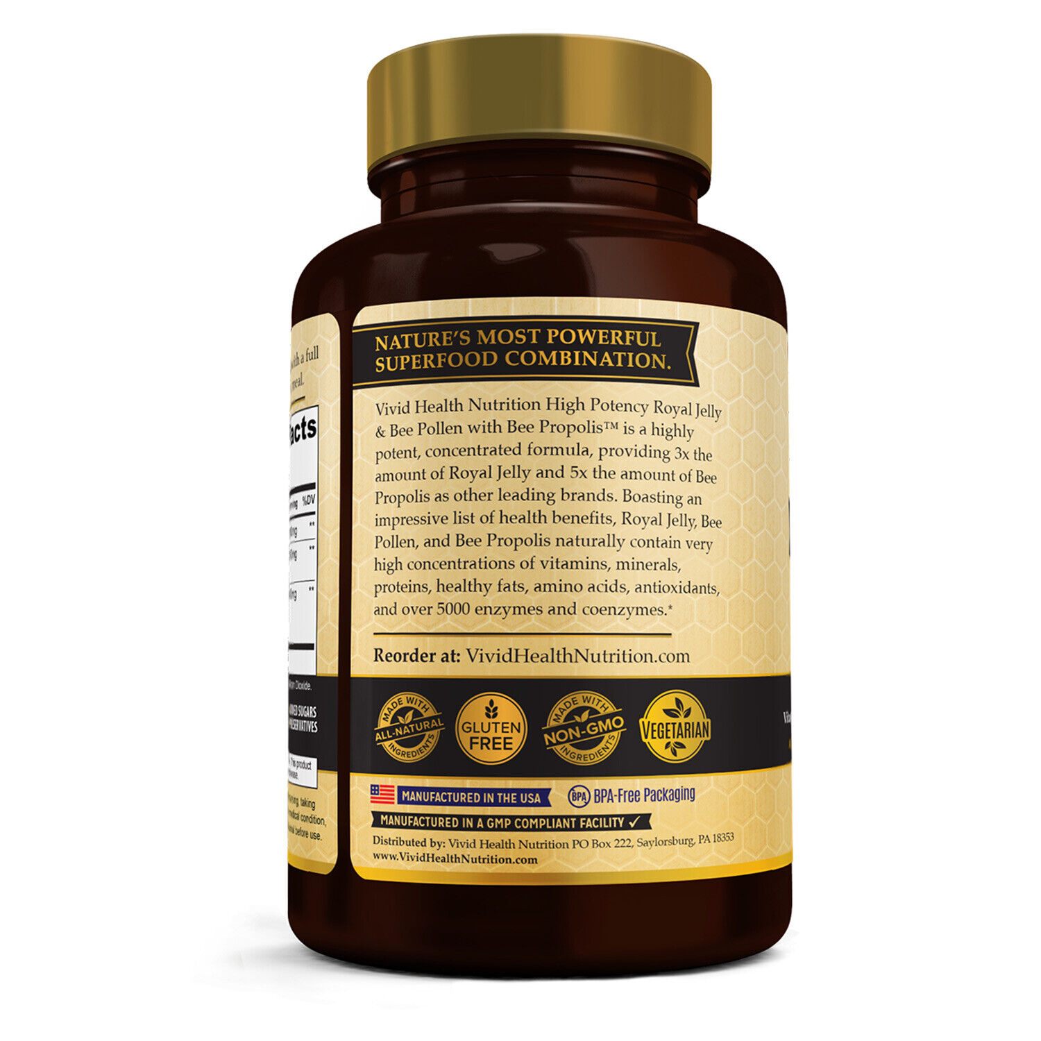 Immune Boosting Royal Jelly with Bee Pollen
