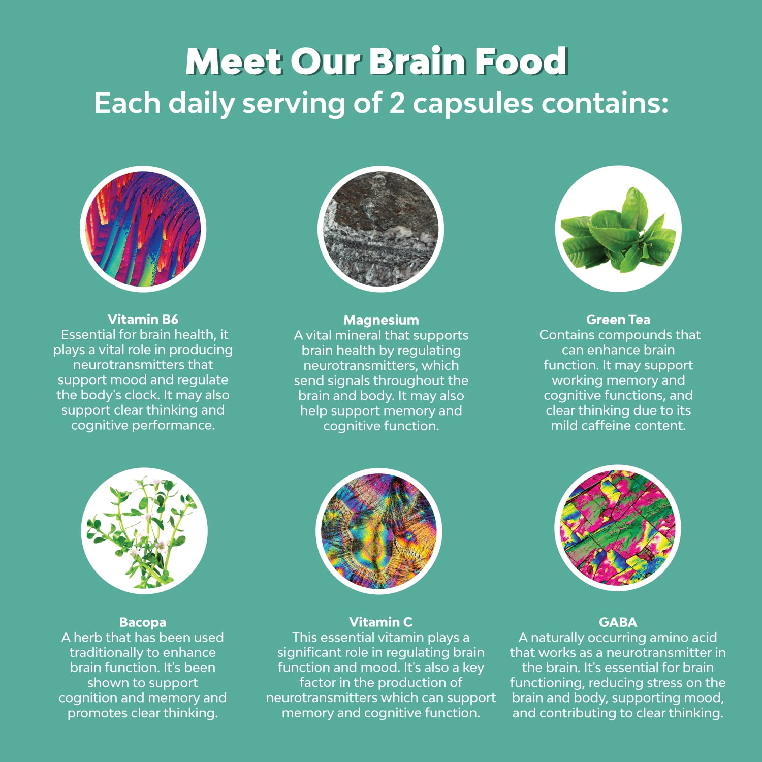 Brain Boosting Supplement for Memory and Focus