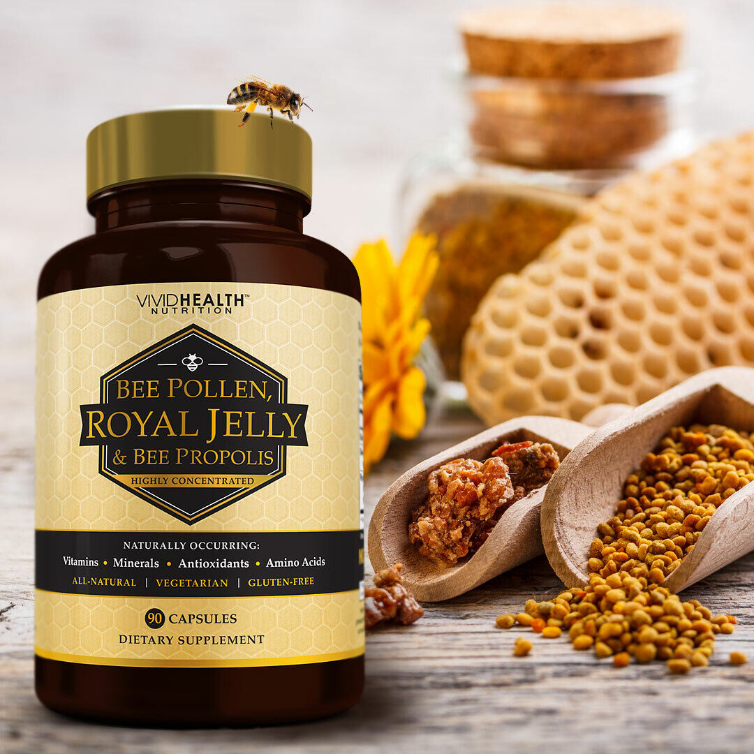 Immune Boosting Royal Jelly with Bee Pollen