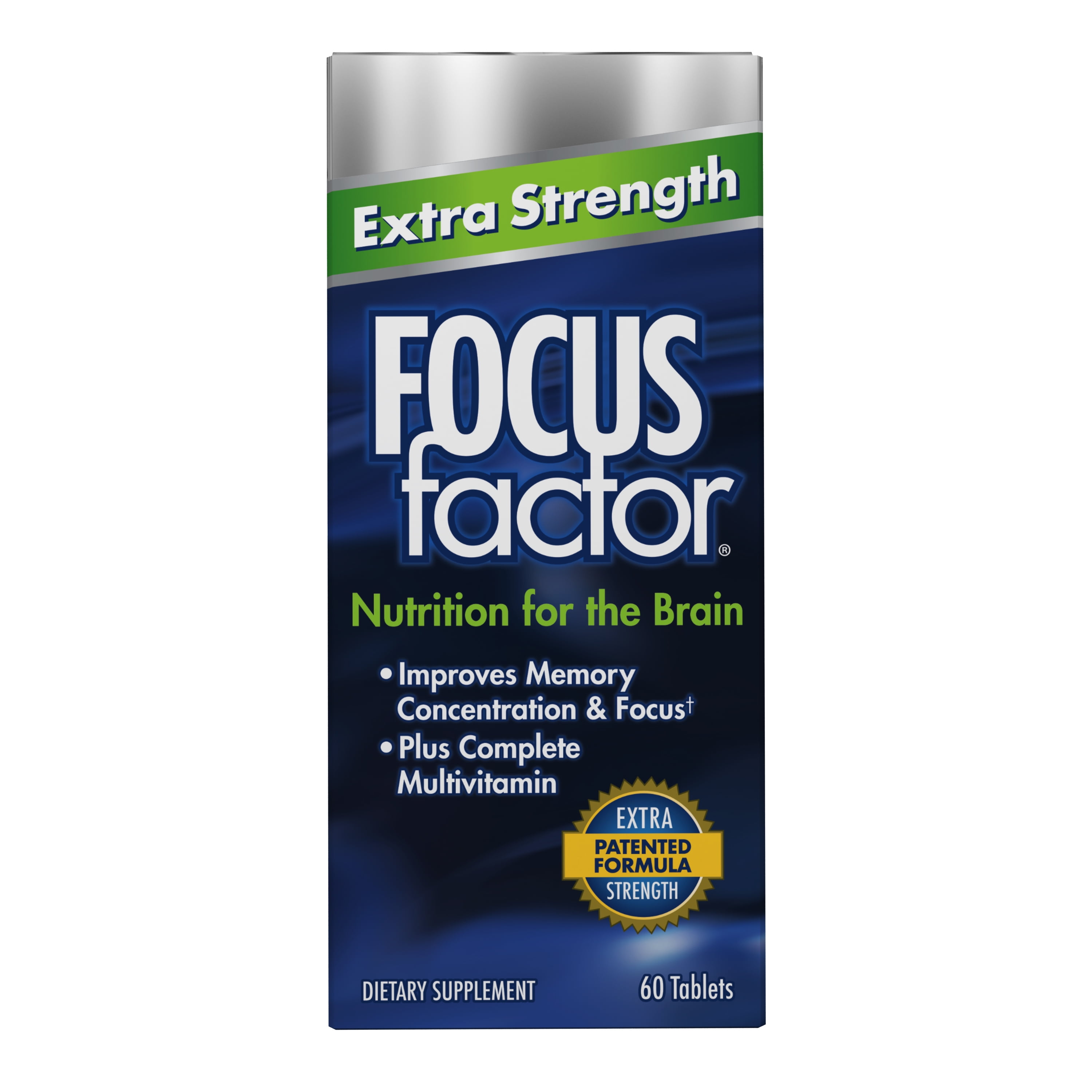 Focus Factor Extra Strength Brain Supplement 60ct