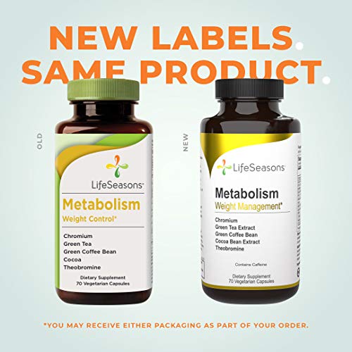 Life Seasons Metabolism Support Supplement - 70 Capsules