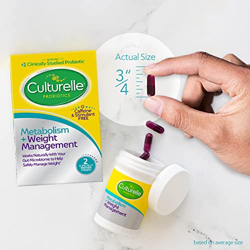 Culturelle Probiotic for Healthy Metabolism, 30 Capsules
