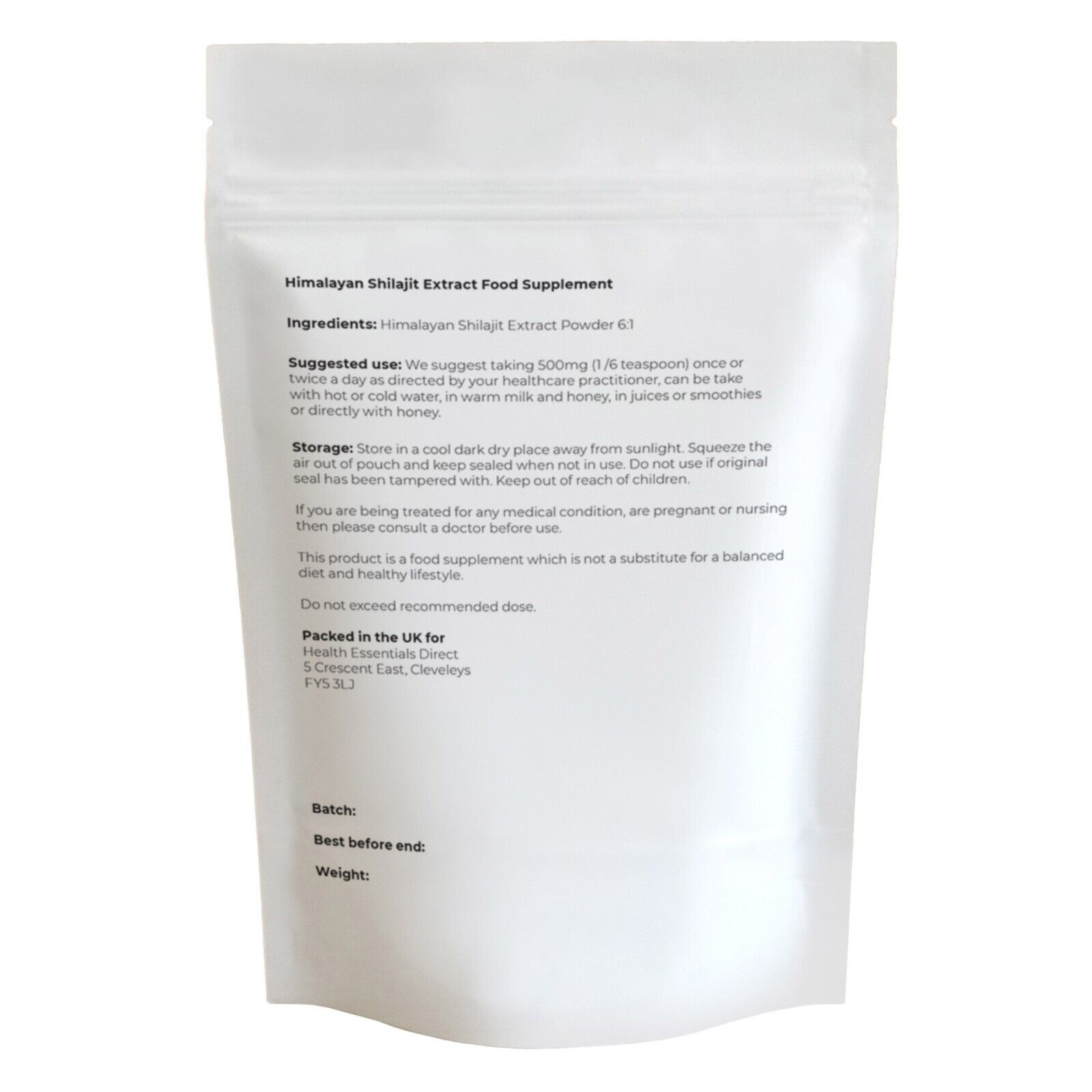 High-Grade Pure Himalayan Shilajit Extract