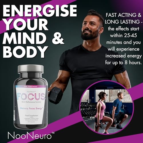 NooNeuro Alpha Brain Focus and Memory Booster