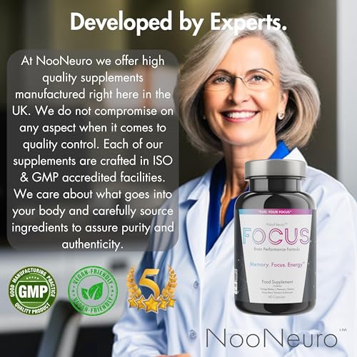 NooNeuro Alpha Brain Focus and Memory Booster