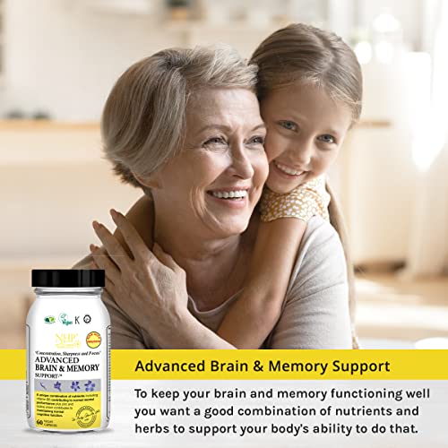Brain & Memory Support - 60 Natural Capsules
