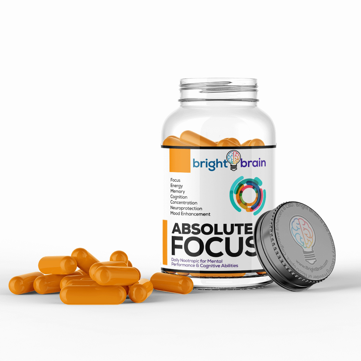 Bright Brain Focus Nootropic Supplement for Energy