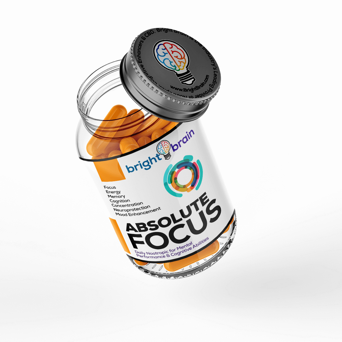 Bright Brain Focus Nootropic Supplement for Energy