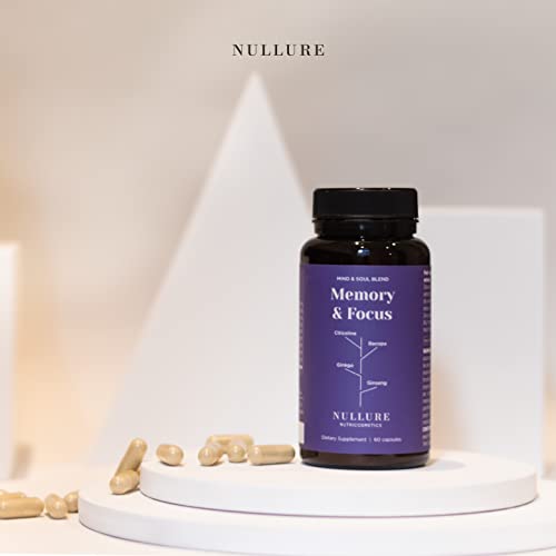 Natural Nootropic for Focus and Energy - 60 Capsules