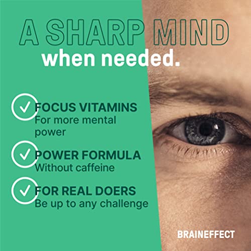 BRAINEFFECT FOCUS - Brain Boosting Capsules with B Vitamins