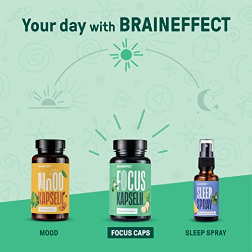 BRAINEFFECT FOCUS - Brain Boosting Capsules with B Vitamins