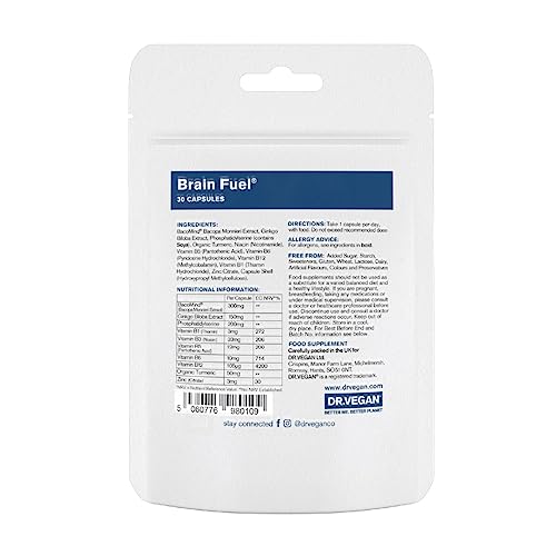 Dr. Vegan Brain Fuel | Memory & Focus Capsules