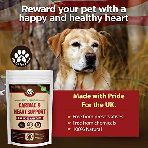Dog Heart Health Supplement with Hawthorn Berry Powder