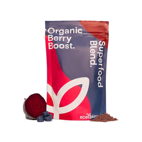Healthxcel Super Berry Boost Powder - Vegan Supplement