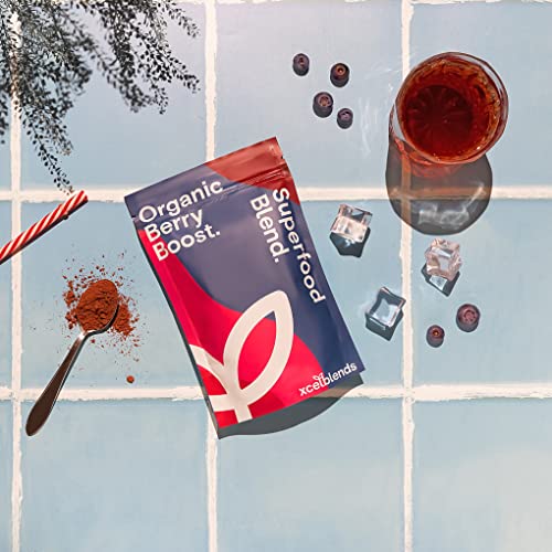 Healthxcel Super Berry Boost Powder - Vegan Supplement