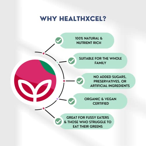Healthxcel Super Berry Boost Powder - Vegan Supplement