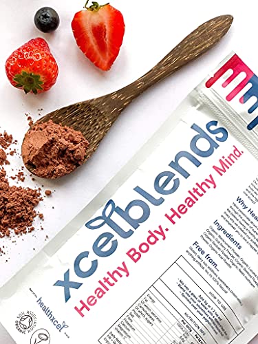 Healthxcel Super Berry Boost Powder - Vegan Supplement