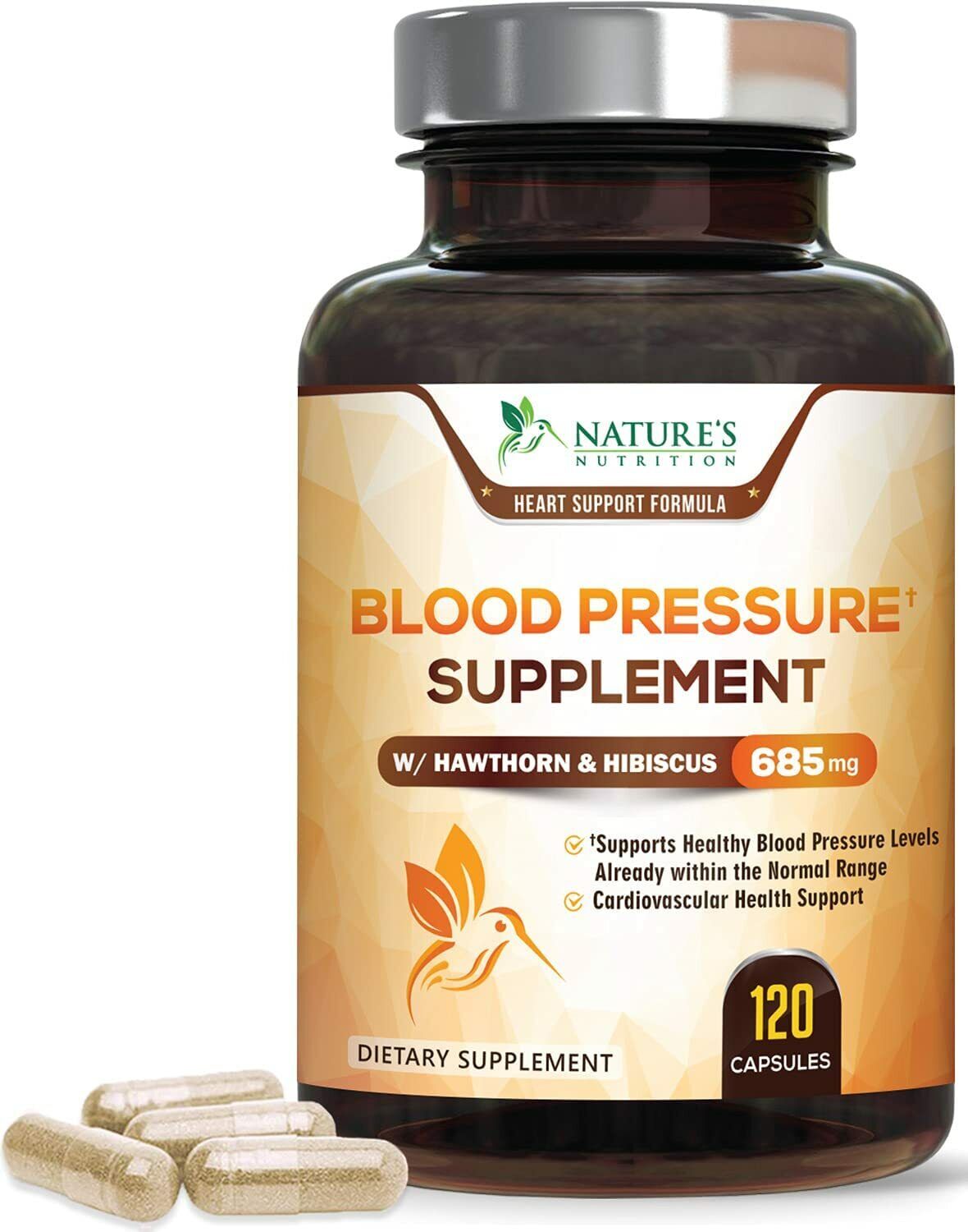 High Potency Blood Pressure Support Supplement