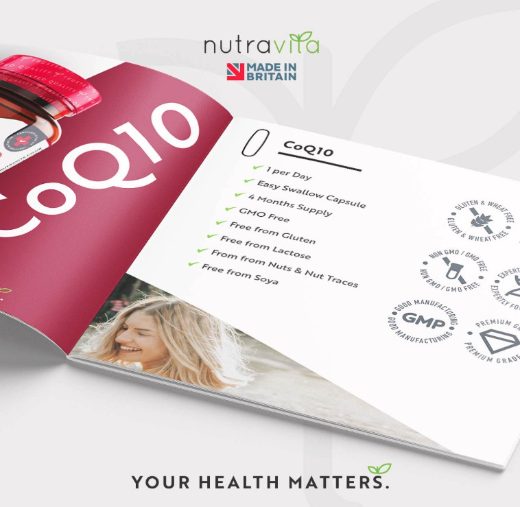 Coenzyme Q10 200mg - 120 Vegan Capsules