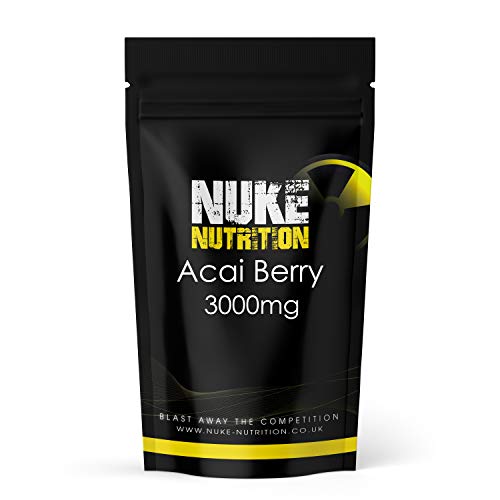 Nuke Nutrition Acai Berry Tablets - 3000mg Antioxidant