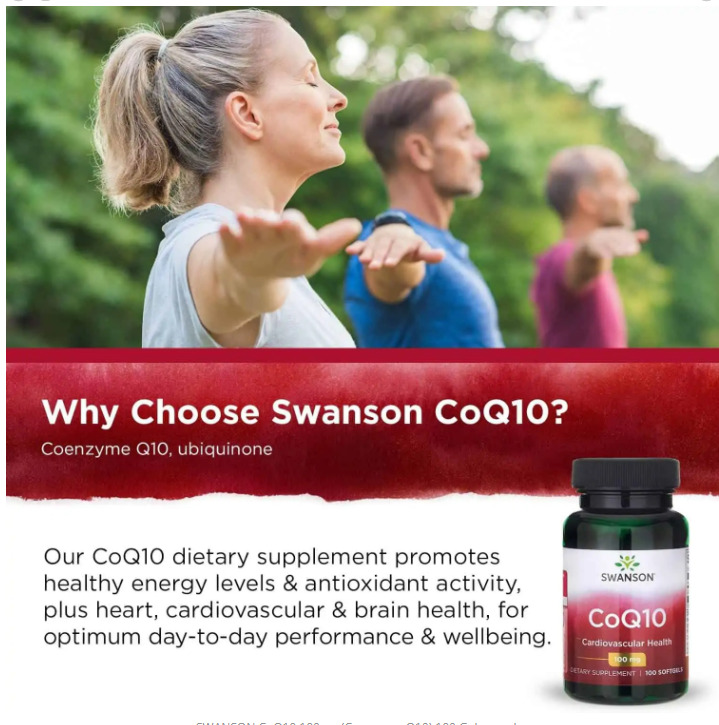 CoQ10 10mg Capsules for Heart Health - 2 Pack