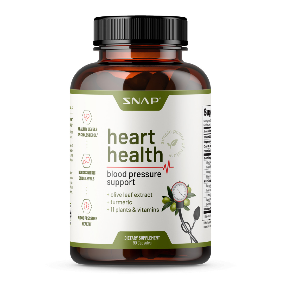 Heart Health & Blood Pressure Support - 90 Caps