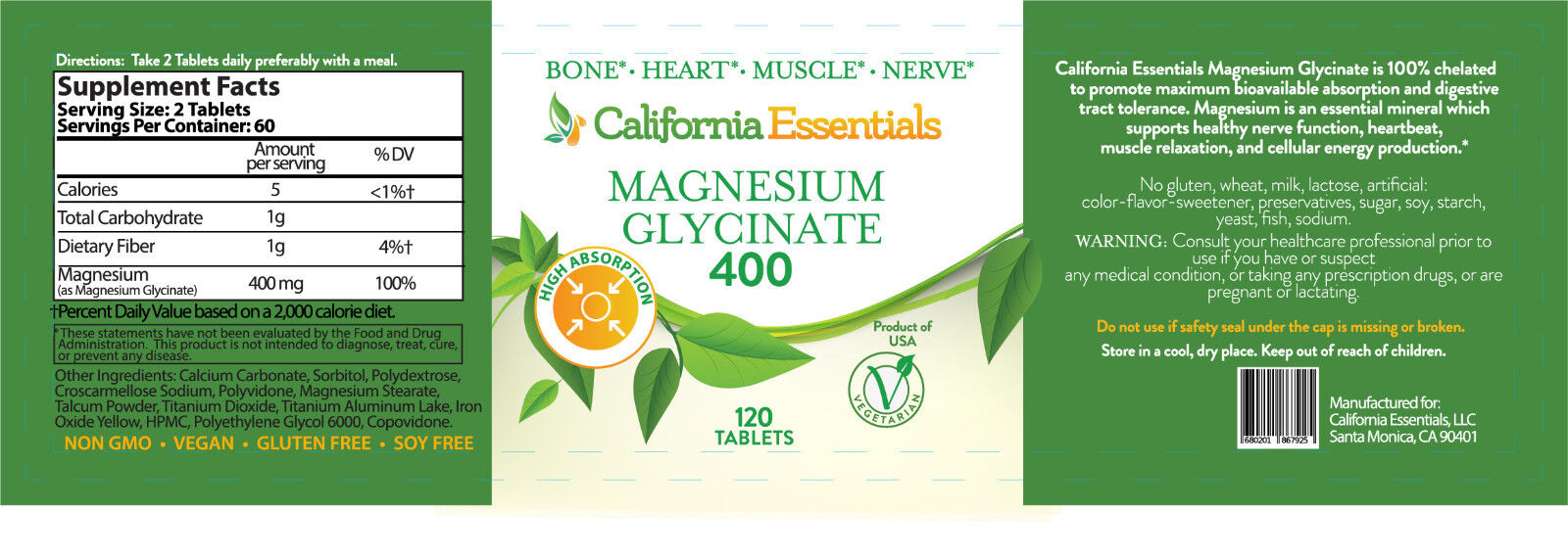 Magnesium for Bone, Heart, Muscle, and Nerve Health
