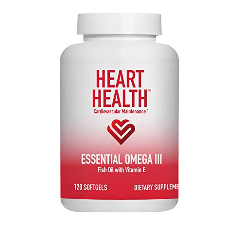 Omega 3 Fish Oil with Vitamin E for Heart Health