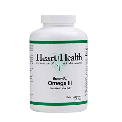 Omega 3 Fish Oil with Vitamin E for Heart Health