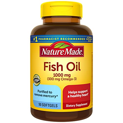 Nature Made Omega-3 Fish Oil 1000 mg Softgels