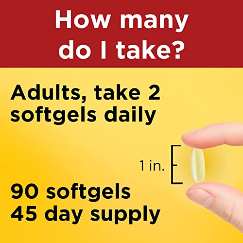 Nature Made Omega-3 Fish Oil 1000 mg Softgels