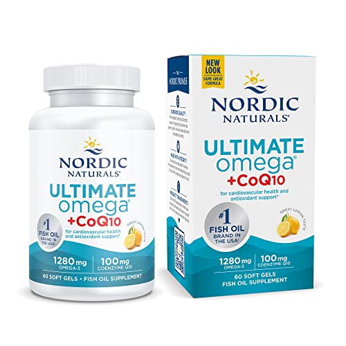 Nordic Naturals Ultimate Omega + CoQ10 Soft Gels