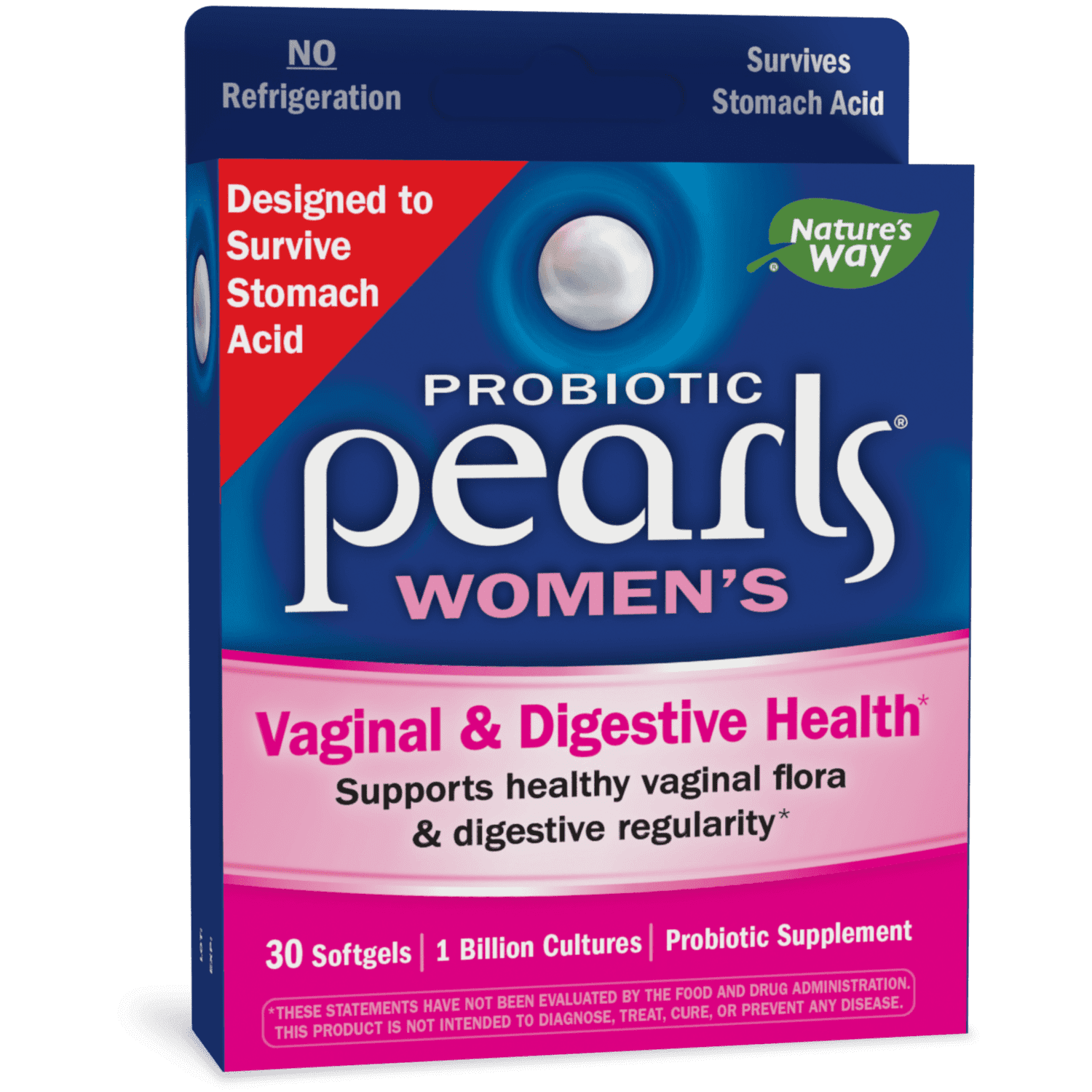 Nature's Way Women's Probiotic Pearls, 30 Softgels