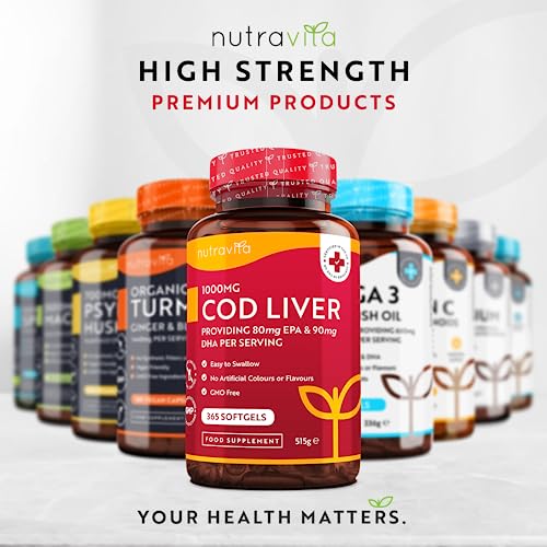 Nutravita 1000mg Fish Oil Capsules with Omega 3