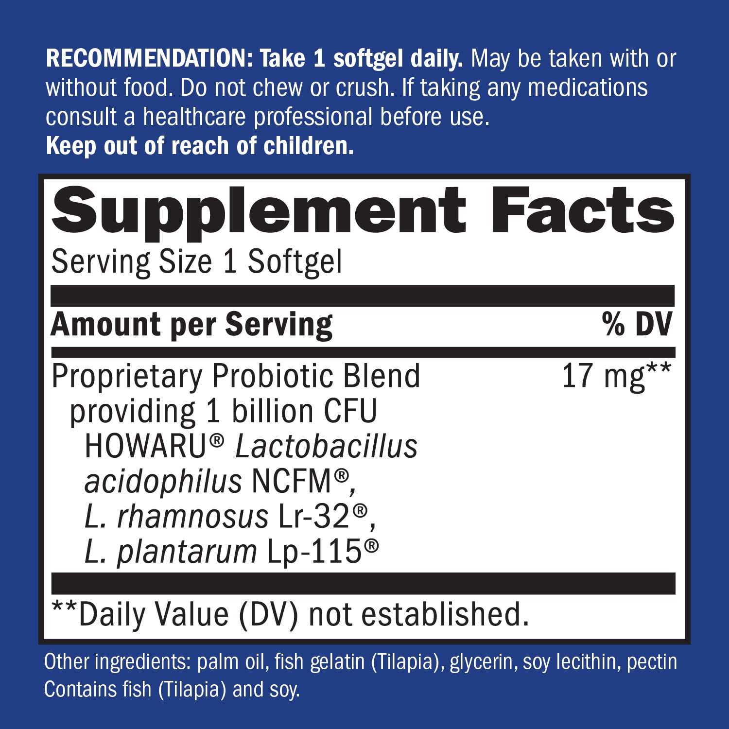 Nature's Way Women's Probiotic Pearls, 30 Softgels