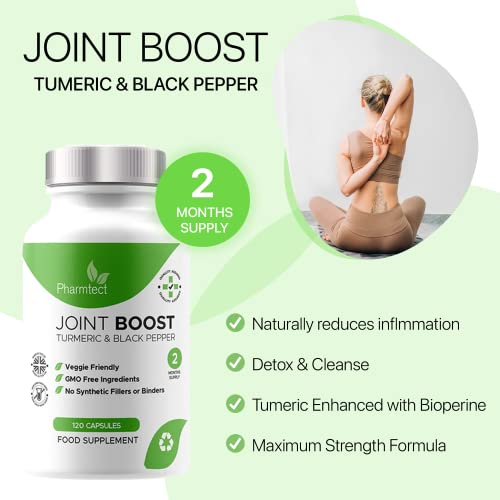 High Strength Turmeric Capsules with Black Pepper