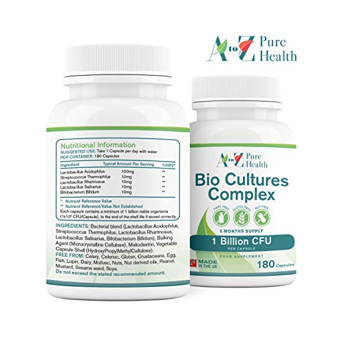 High Strength Vegan Probiotic Complex 180 Capsules