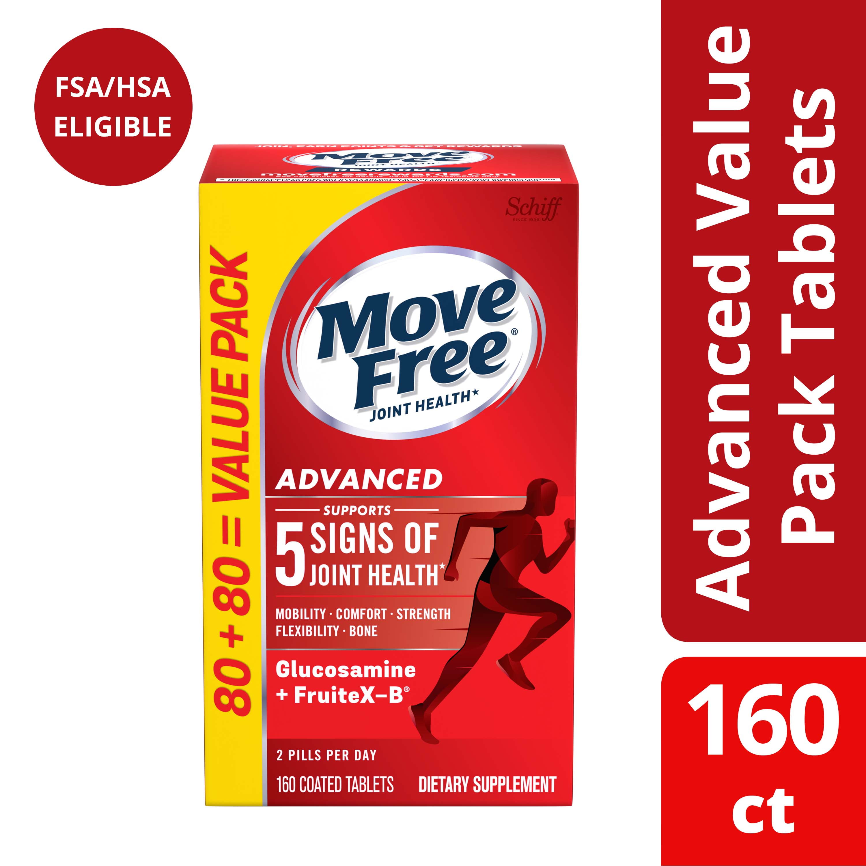 Move Free Advanced Glucosamine Chondroitin Tablets
