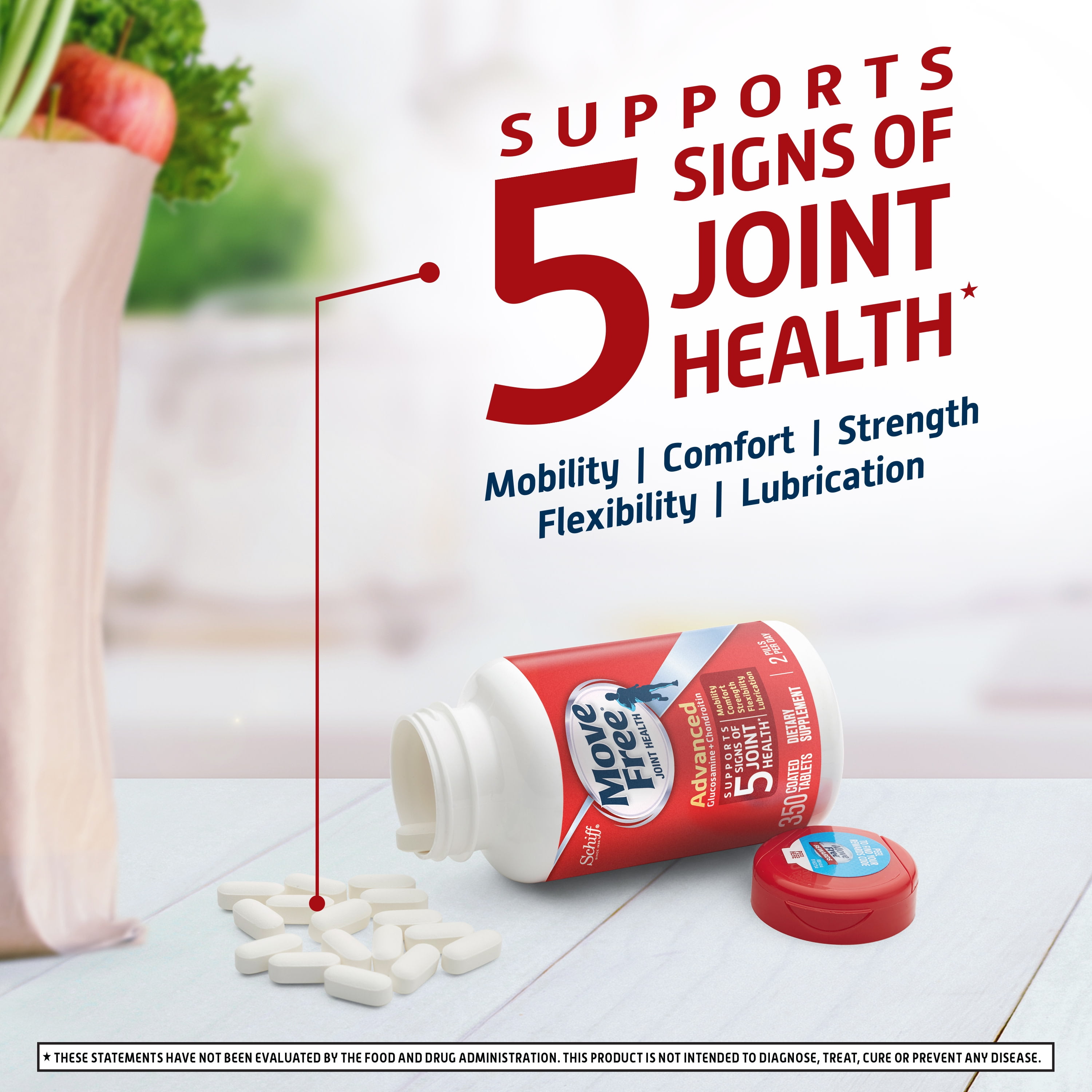 Move Free Advanced Glucosamine Chondroitin Tablets